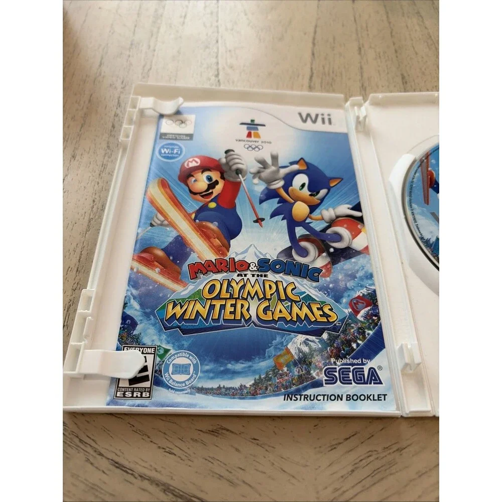 Mario & Sonic at the Winter Olympic Games - Nintendo Wii